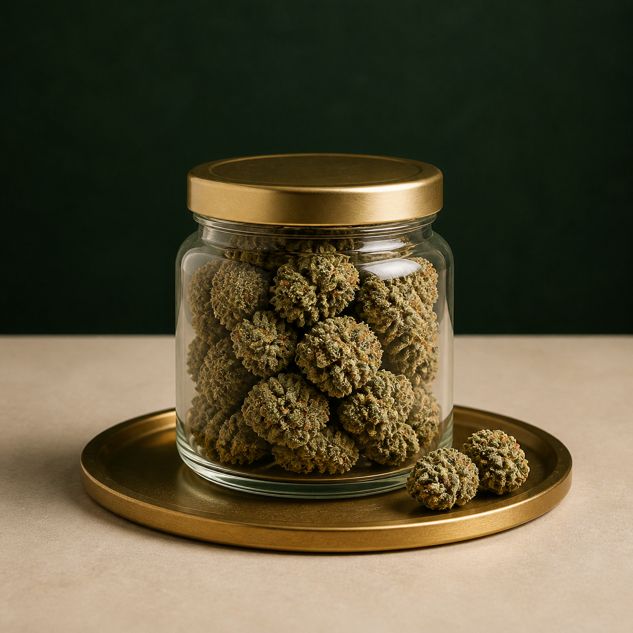 Flower available from Kanata Cannabis