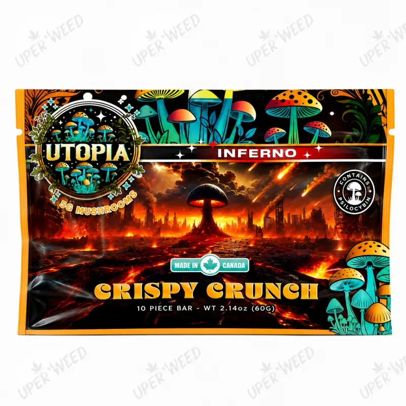 Utopia 5000mg Psilocybin Chocolate - Crispy Crunch