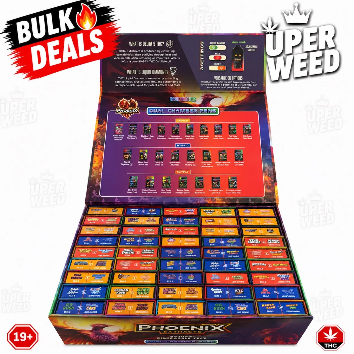 Premium Disposable Dual Chamber Vape Pens - 2g Vapes from Kanata Cannabis in Ottawa 2
