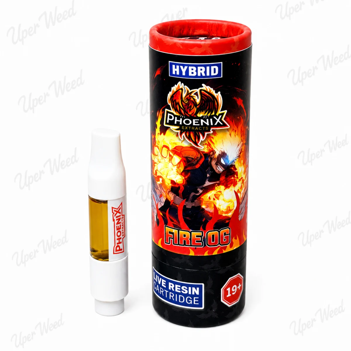 Phoenix Hybrid - Fire OG 1g Live Resin Vape Cartridge
