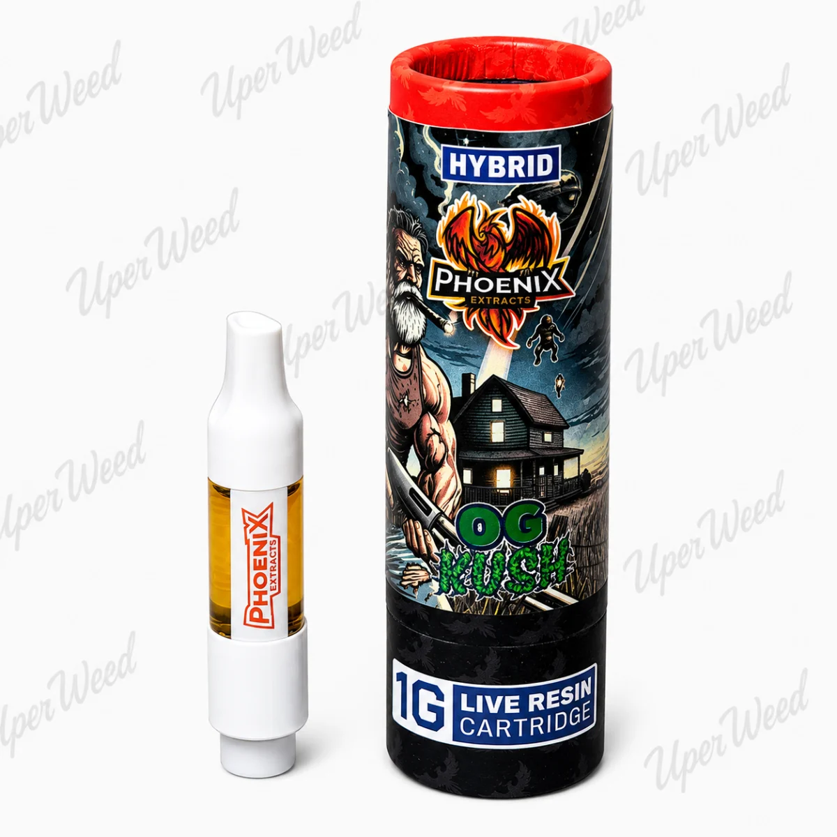 Phoenix Hybrid - OG Kush 1g Live Resin Vape Cartridge